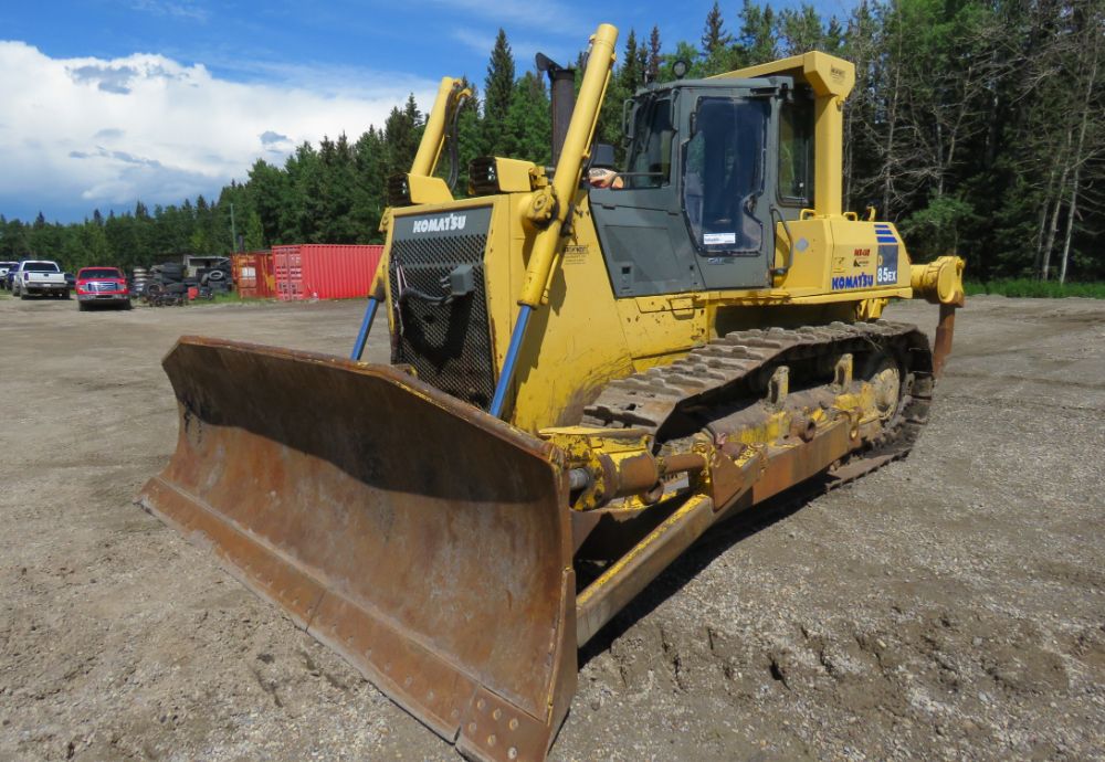 2003 Komatsu D85EX-15 Crawler Dozer Ripper Enclosed ROPS Cab Tractor
