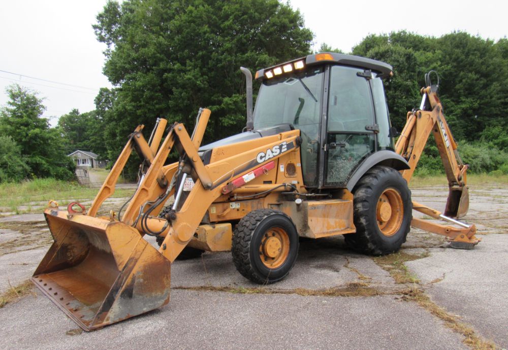 2006 Case 580M II 4x4 Backhoe Extendahoe Wheel Loader Tractor Cab A/C