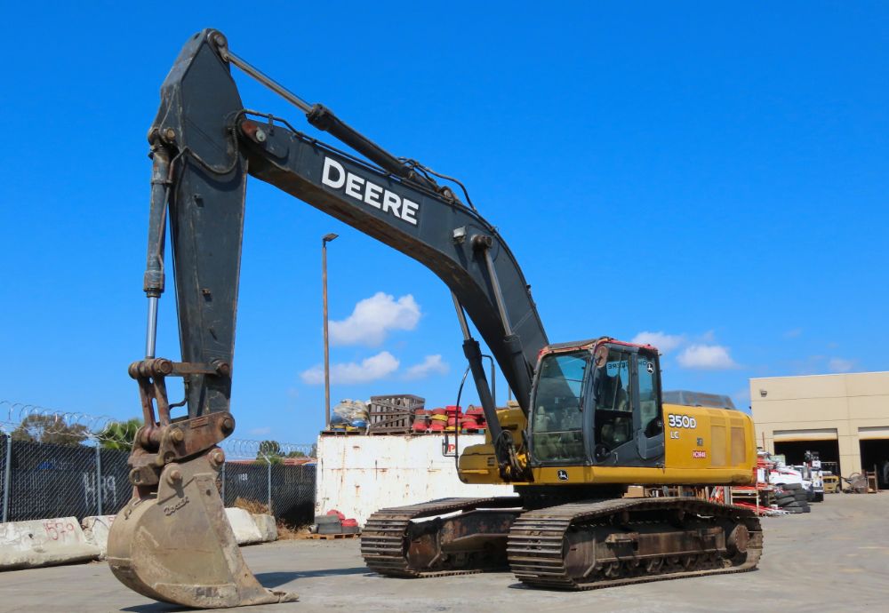 2007 John Deere 350D LC Hydraulic Excavator A/C Cab Hyd Q/C Trackhoe
