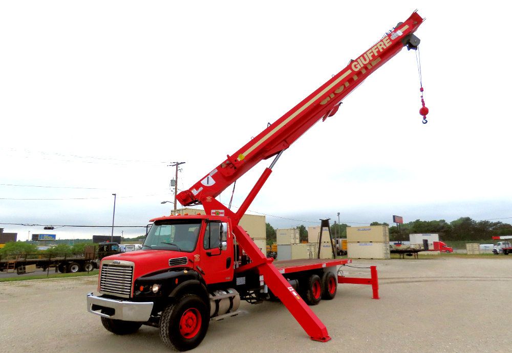 2008 Freightliner M2106  25 Ton Boom Truck 92' Terex BT-5092 Crane Jib