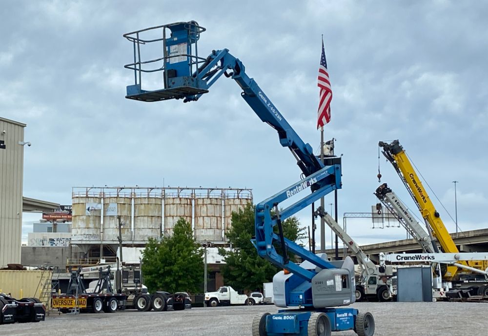 2008 Genie Z-40/23N 40' Electric Articulating Boom Lift Man Aerial
