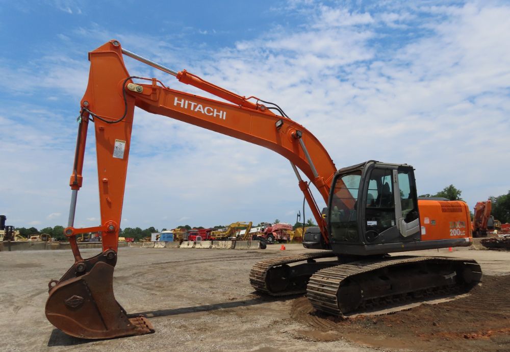 2012 Hitachi ZX200LC-3 Excavator Crawler Trackhoe A/C Cab