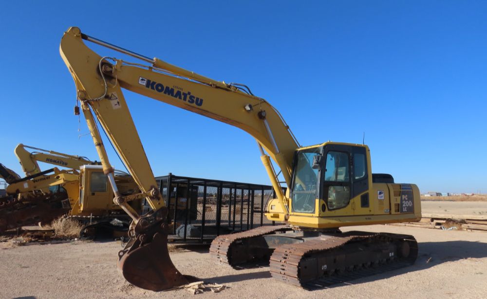 2012 Komatsu PC200LC-8 Hydraulic Excavator Trackhoe A/C Cab Diesel -Parts/Repair