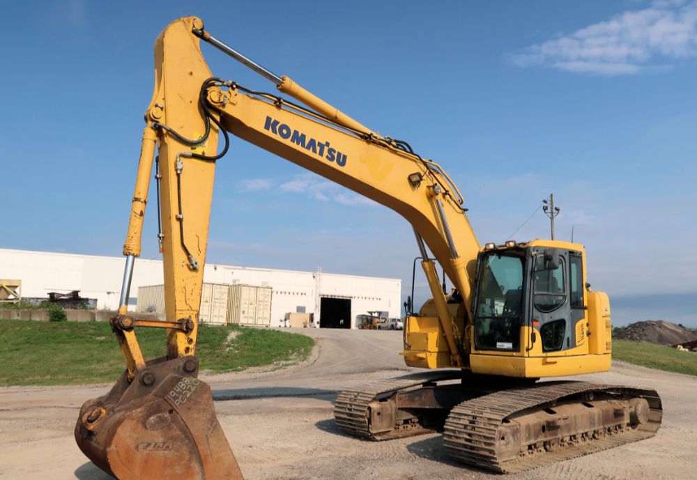2012 Komatsu PC228USLC-8 Excavator Trackhoe A/C Aux 48  Bucket Diesel