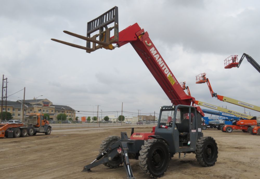 2012 Manitou MT12042 42' 4WD 12k Telescopic Reach Forklift Telehandler