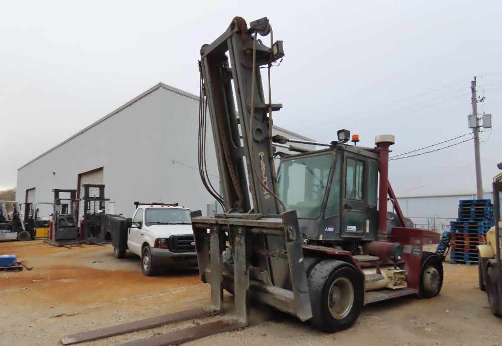 2013 Taylor TX-280M 28,000 lbs Rough Terrain Forklift Diesel Cab -Parts/Repair