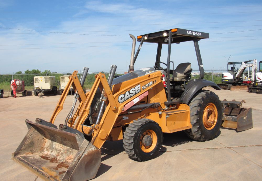 2015 Case 570N EP 4x4 Skip Loader Box Scraper Ripper Ag Tractor Diesel