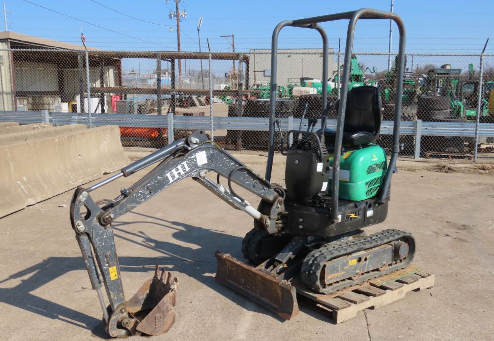 2015 IHI 9VXE Electric Mini Excavator Rubber Tracks Aux Crawler Backhoe