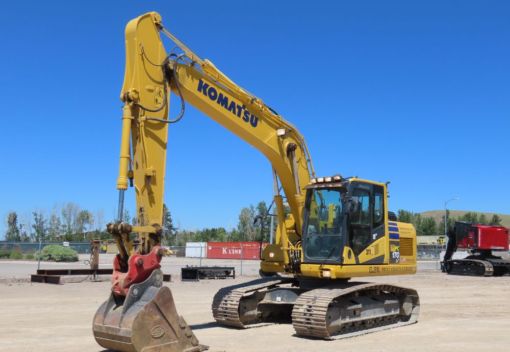 2015 Komatsu PC170LC-10 Hydraulic Excavator Trackhoe Tractor Aux Hyd Q/C