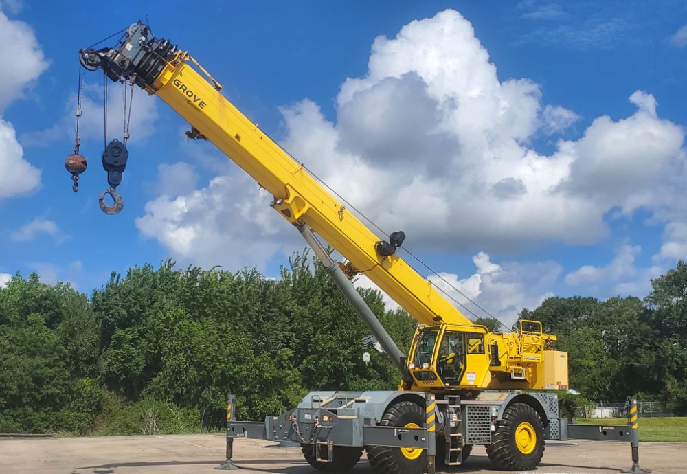 2016 Grove RT880E 80-Ton Rough Terrain Crane 128' Boom Cab Mobile
