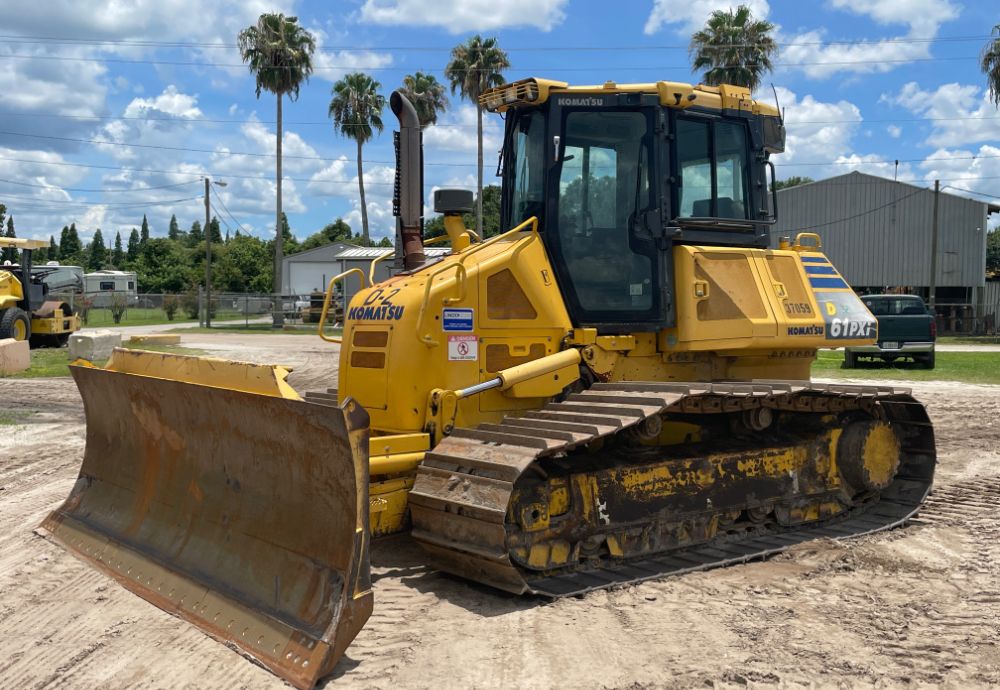 2016 Komatsu D61PXi-23 Crawler Dozer AC Cab Tractor 151  6-Way Blade GPS