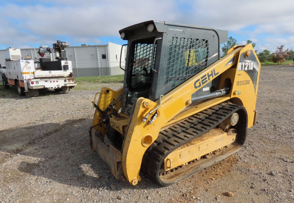 2017 Gehl RT210 Skid Steer Track Loader Cab Crawler Yanmar Diesel -Parts/Repair