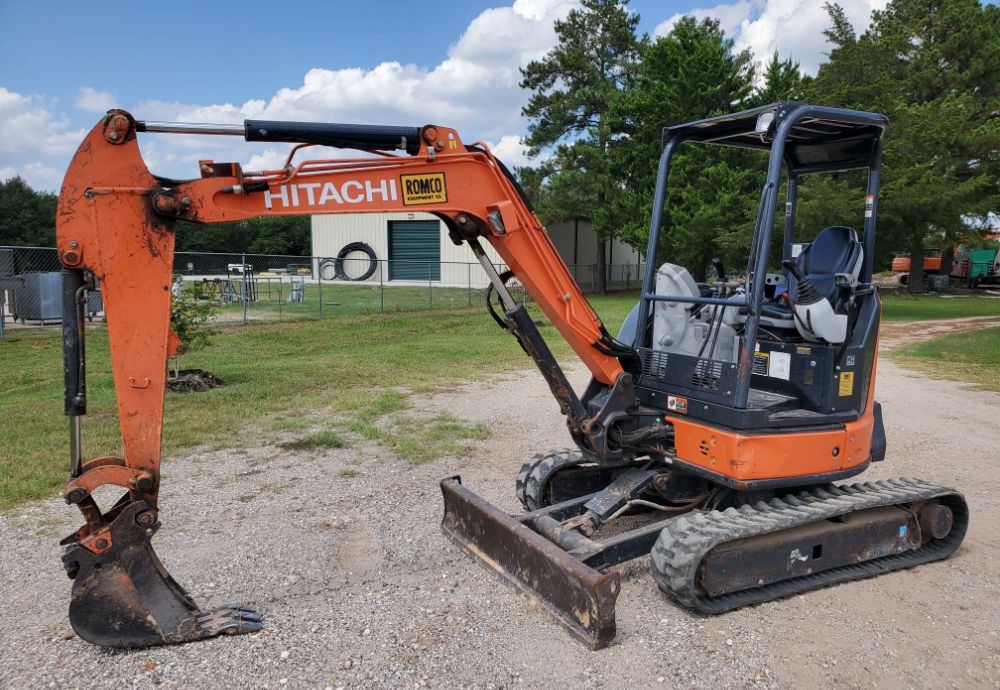 2017 Hitachi ZX35U-5N Mini Excavator Trackhoe Aux Hyd Q/C Dozer Blade