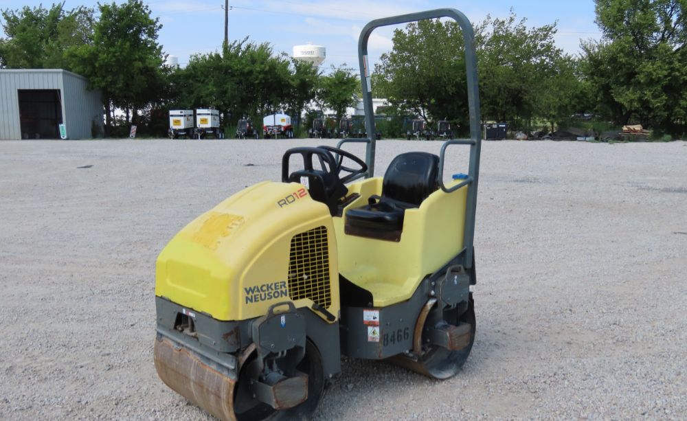 2017 Wacker Neuson RD12A 36  Smooth Drum Vibratory Roller Honda -Parts/Repair