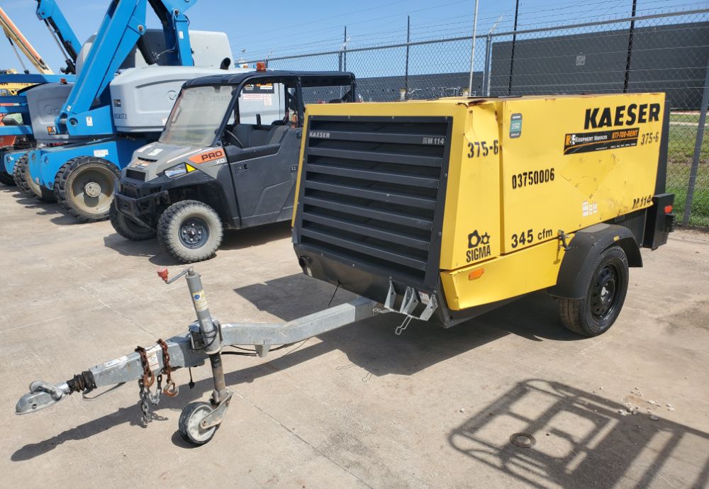 2018 Kaeser Mobilair M114 375 CFM Towable Air Compressor Diesel bidadoo -Repair