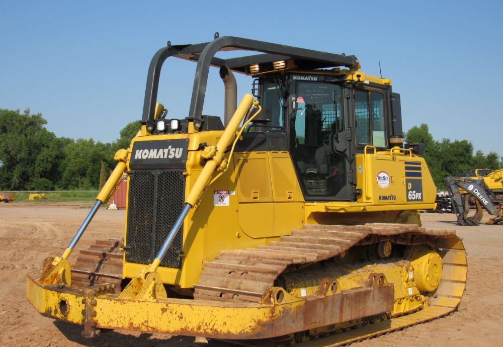 2018 Komatsu D65PX-18 Crawler Dozer 188'' Rockland Blade Winch A/C Cab