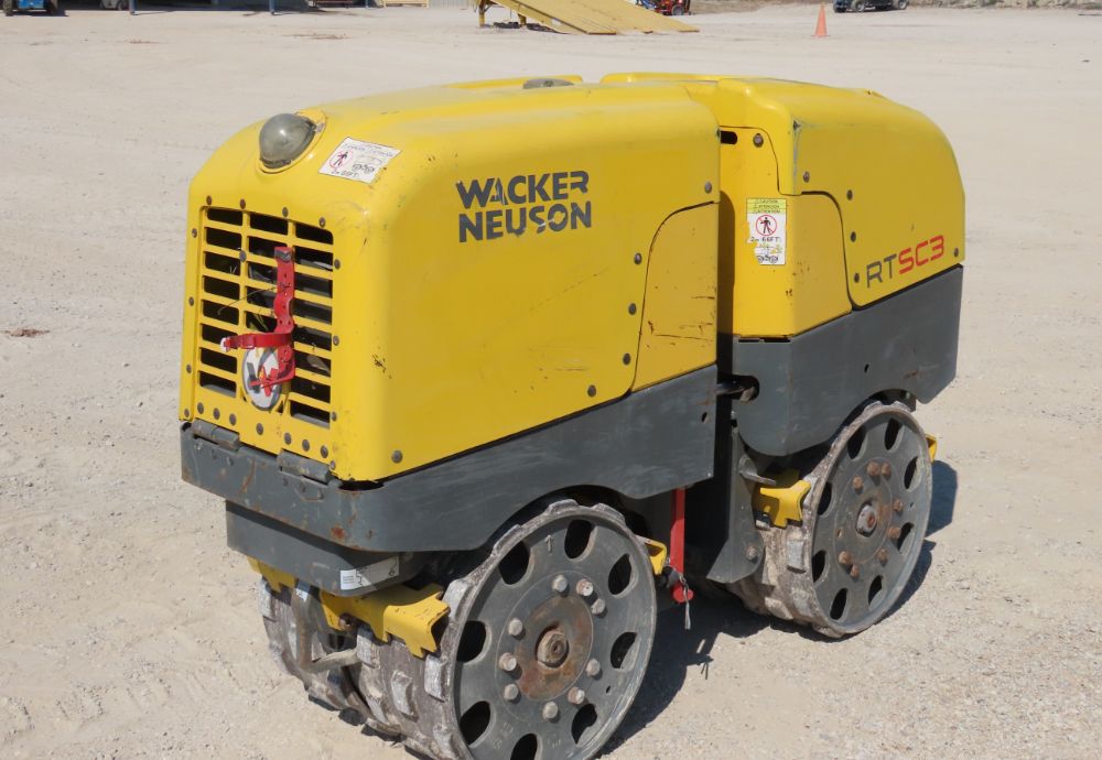 2018 Wacker Neuson RTKX-SC3 Vibratory Trench Roller Compactor Remote