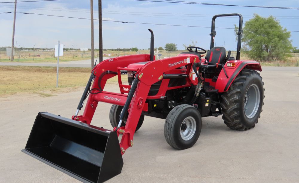 2019 Mahindra 6065 Front Loader Utility Tractor Ag Farm 3 Point PTO Aux