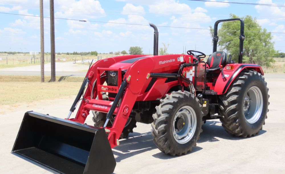 2019 Mahindra 7085 4WD Front Loader Diesel Utility Tractor Ag Farm PTO