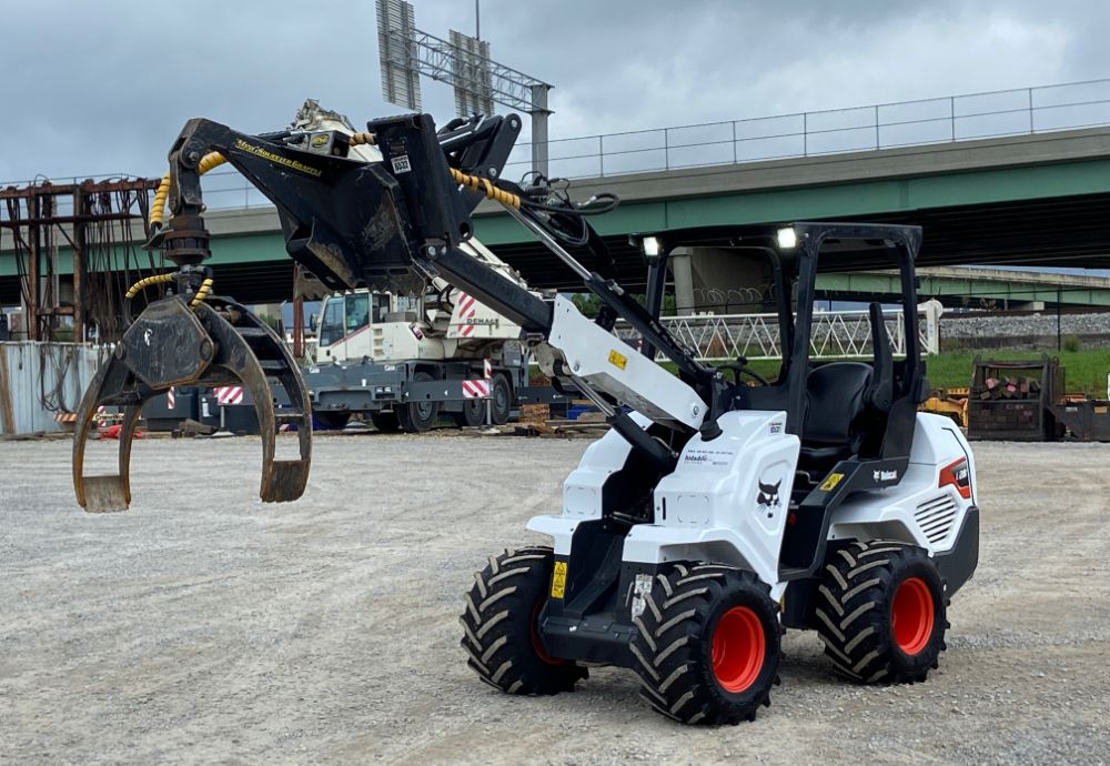 2021 Bobcat L28 Telescopic Wheel Loader Tractor Skid Steer Kubota