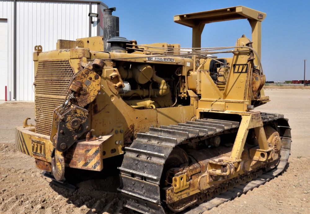 Caterpillar D8K  M583c Pipelayer Crawler Tractor Winch Boom Crane CAT