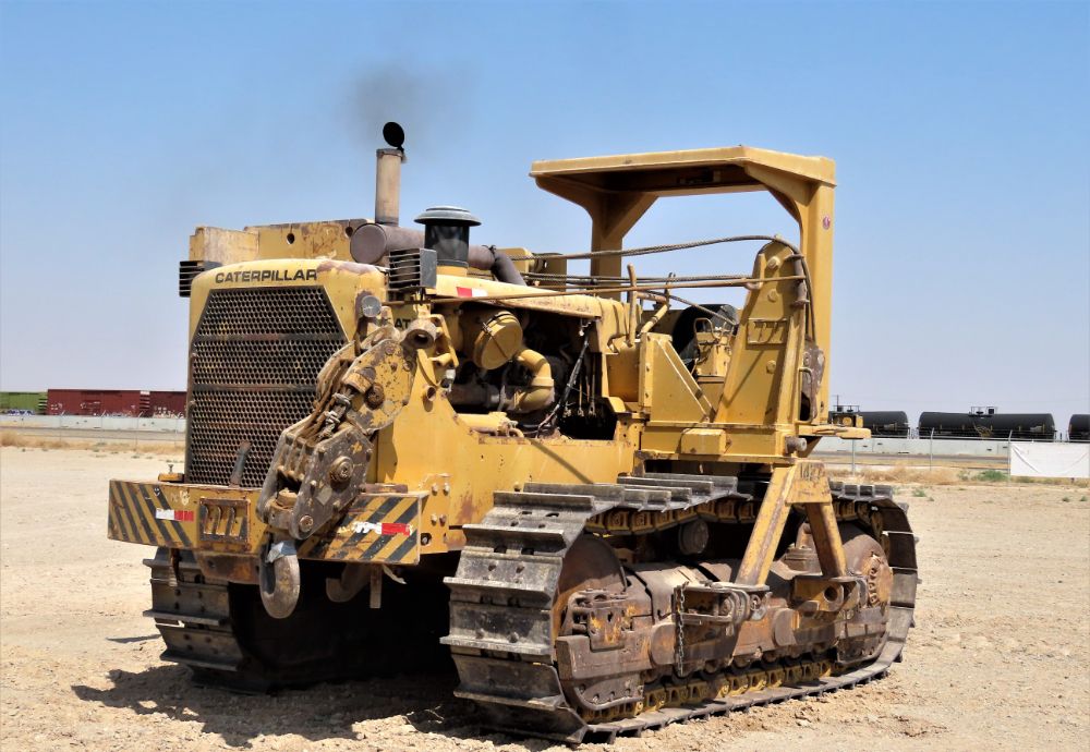 Caterpillar D8K Midwestern M583c Pipelayer Crawler Winch Boom Crane CAT