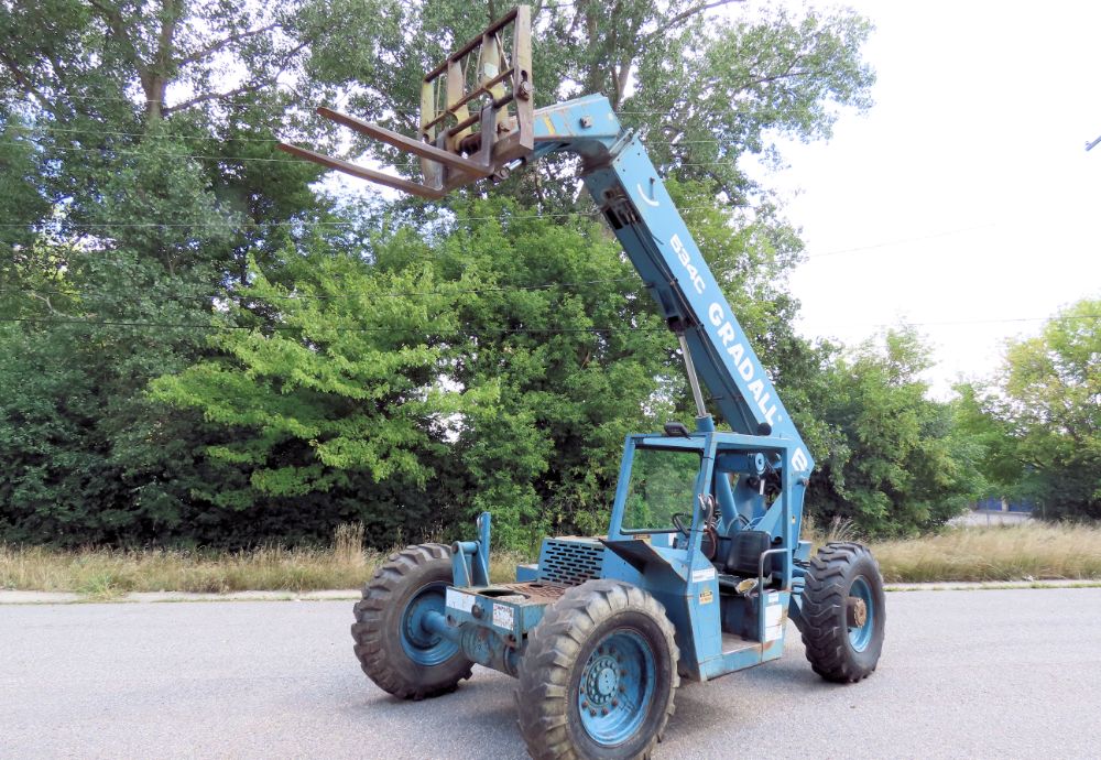 Gradall 534C-6 6,000lb Telescopic Reach Forklift Telehandler Cummins