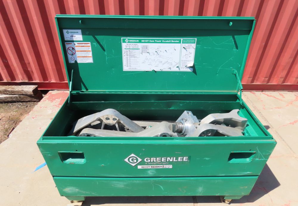 Greenlee 881CT Hydraulic One Shot 90 Degree Pipe Conduit Bender Parts