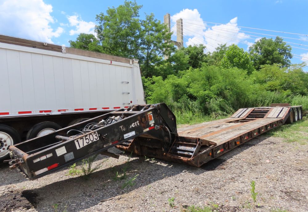 Talbert T3DW-40-HRG-1-T1-RP Trailer Detachable Lowboy Tri-Axle -Parts/Repair