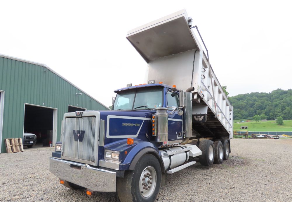 Western Star 4900 25 YD Tri/A Aluminum Dump Truck 3406 CAT 13 Spd A/R
